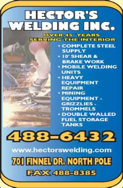 hector welding north pole alaska